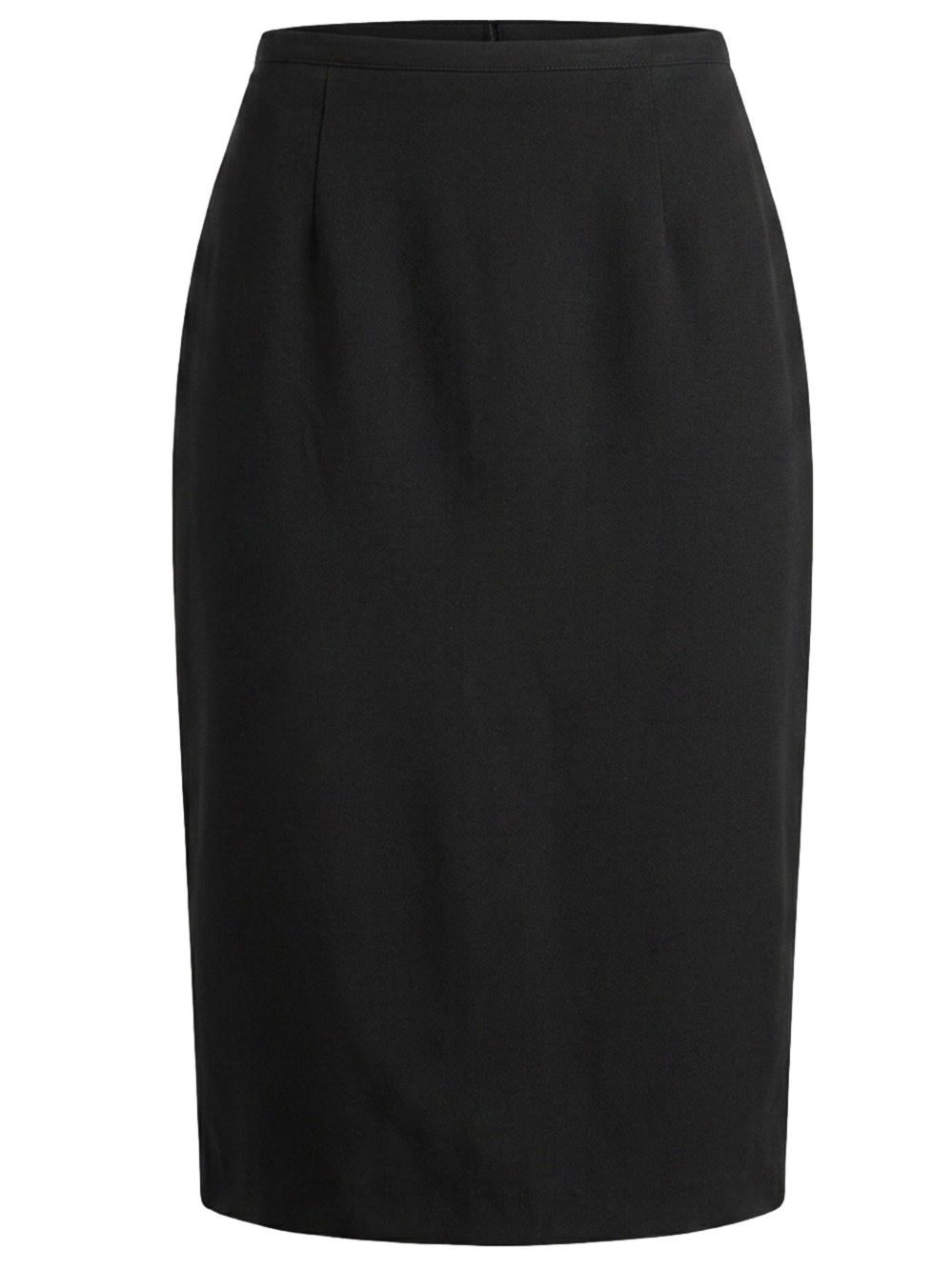 Laura Scott Black Pencil Skirt High Waist Career Office Midi Skirt Size 16W